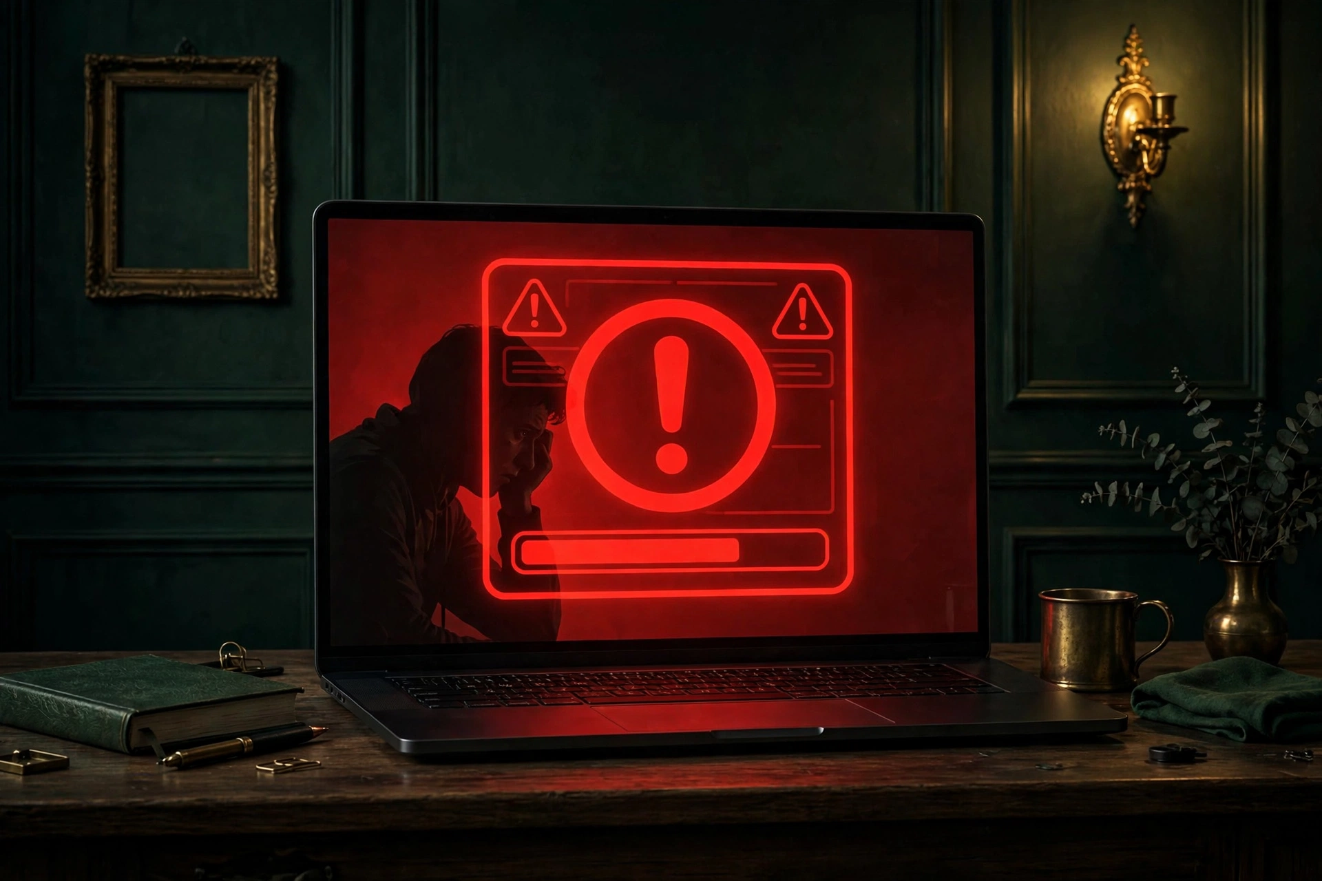 The Virus Warning That Wants Your Money illustration